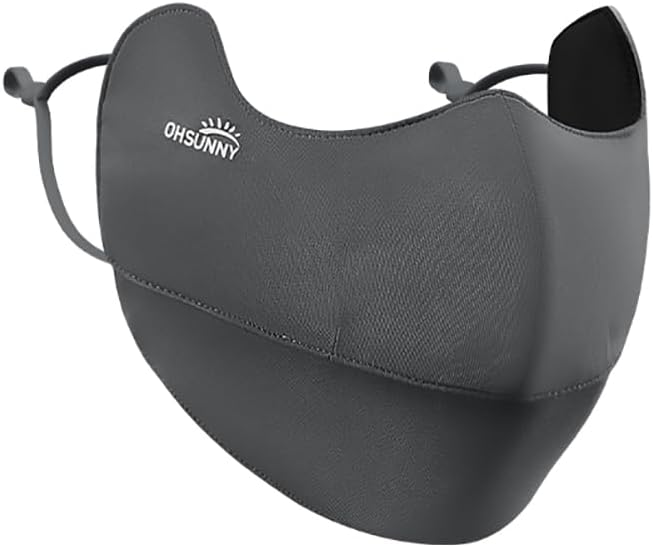 Sun Protection UPF 50+ UV Face Cover Summer Face Mask Neck Gaiter with Ear Loops SLN3M308