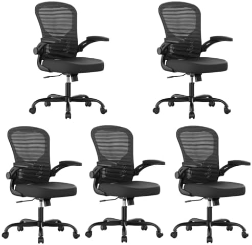 Synorla Office Chair|Ergonomic Desk Chairs (Pack of 5)