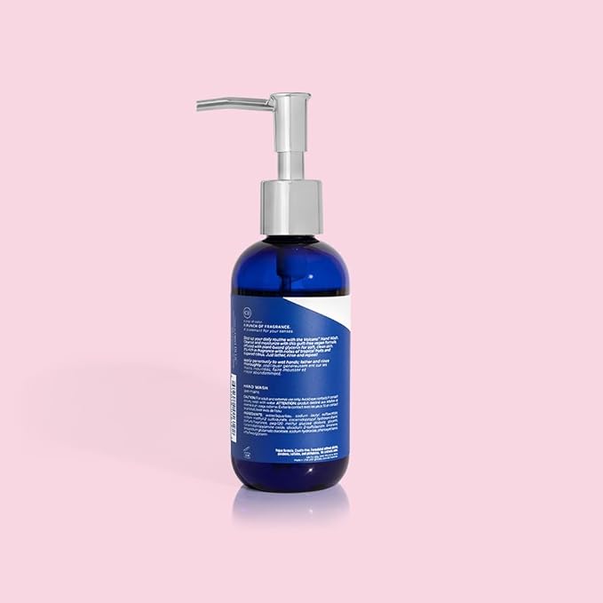 Capri Blue Hand Wash Soap - Liquid Luxury Hand Soap - Tropical & Fruity Scented Moisturizing Wash - Refillable Pump Bottle - No Added Gluten, Parabens, or Sulfates (Volcano, 7.75 fl oz)