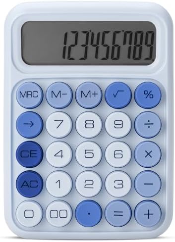Mr. Pen- Mechanical Switch Calculator, 12 Digit Large LCD Display