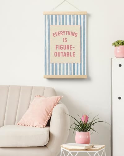 FGFK Positive Affirmations Wall Art Poster Hanger Frame 16x24 Inch
