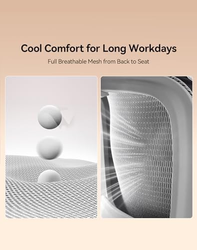 SIHOO B100 Mesh Office Chair, Comfy Ergonomic Office Chair