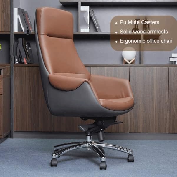 Office Chair High Back Desk Executive Swivel with Base Computer Gaming