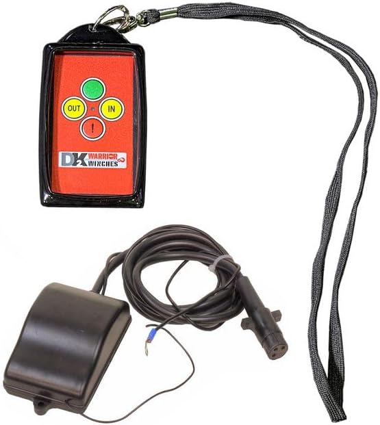 DK2 Universal 84-Inch x 22-Inch Hitch-Mounted Winch-Driven Snowplow Kit