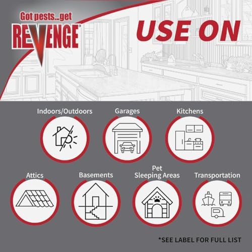 REVENGE House Guard Household Pest Control, 128 oz Ready-to-Use Spray, Long Lasting Protection for Indoors and Outdoors