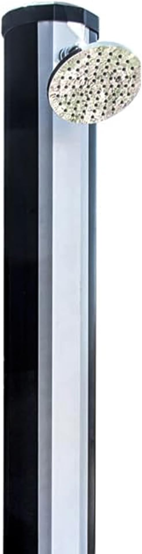 SWIMLINE HYDROTOOLS 7ft Niagara Rainfall Solar Outdoor Shower w/ 10 Gal. Tank & Foot Wash
