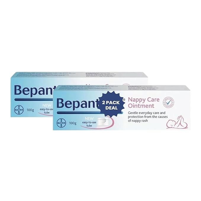 Bepanthn Nappy Care ointment 5% Percent, 100g | 2 Pack | 200g Total