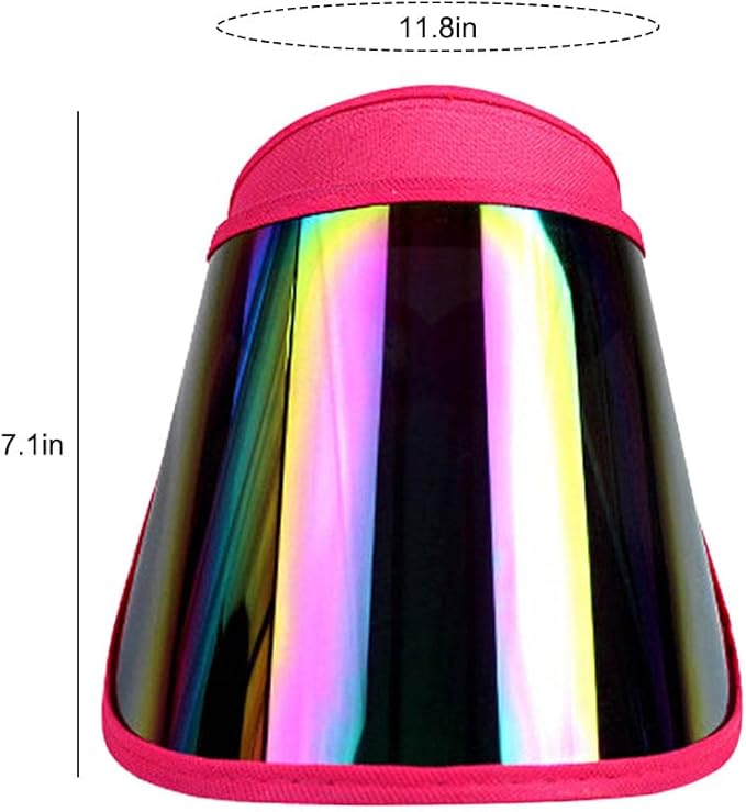 Face_Shield Protector Sun Visor Hat UV Protection Summer Sun Cap Great for Oudtoor Hiking Camping Golf Tennis Cycling