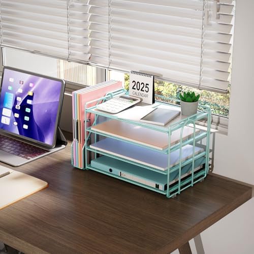 gianotter 4-Tier Paper Organizer With Magazine Holder