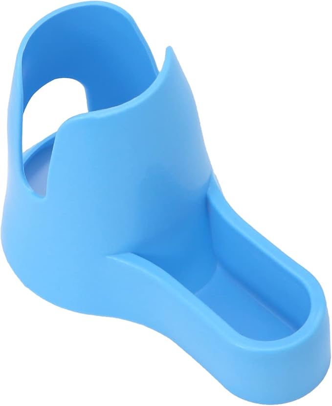 3 in 1 Hamster Hanging Water Bottle Pet Auto Dispenser with Base for Dwarf Hamster Mouse Rat Hedgehog (125ML, Blue) (Pack of 2)