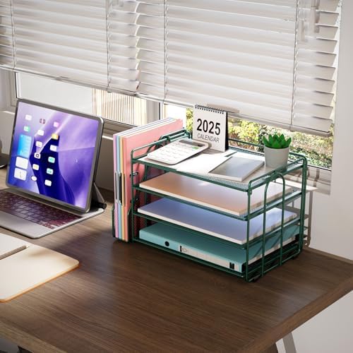 gianotter 4-Tier Paper Organizer With Magazine Holder