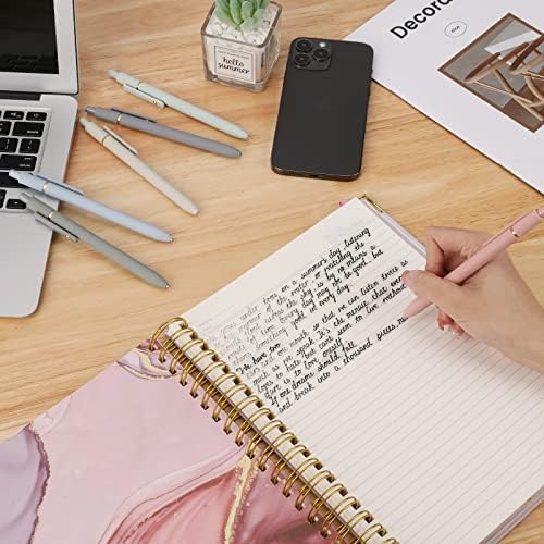 Ddaowanx Pens Set,24 Pcs 0.5mm Quick Dry Black Ink Rollerball Gel Pens