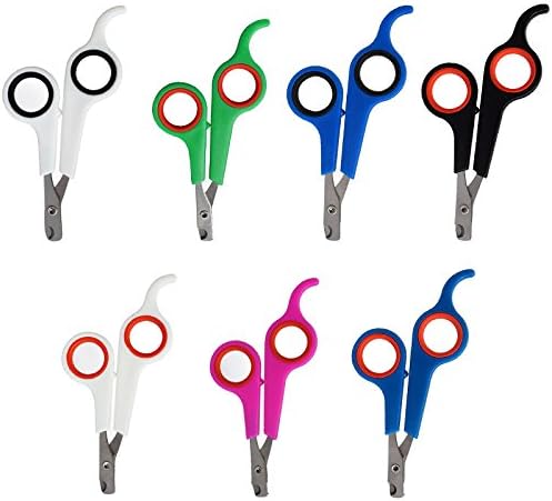 Pet Nail Claw Grooming Scissors Clippers for Dog Cat Bird Toys Gerbil Rabbit Ferret Small Animals Newest Pet Grooming Supplies Clever Fashion
