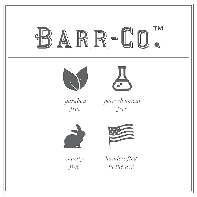 BARR-CO. Saddle Hand Soap – Natural Liquid Soap for Bathroom & Kitchen, Vegan, Moisturizing Formula, Amber, Sandalwood & Musk Scent 16 fl oz