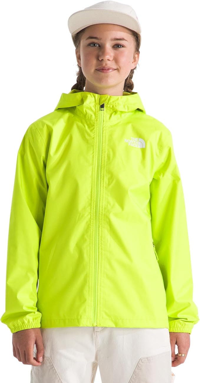 The North Face Unisex Kids Zipline Rain Jacket - Waterproof Rain Coat, Secure Zip Pockets, Weather Ready Hood