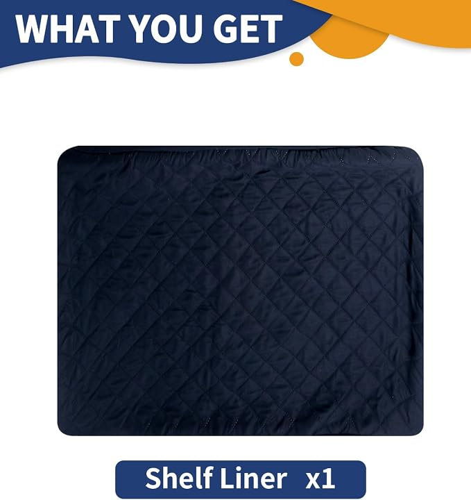C-LIGHT Ferret Cage Liner, for Ferret Nation & Critter Nation Cage, 4-Layer Absorbent Pad with Ultrasonic Welding, Chinchilla Cage Accessories kit, Anti-Leak, Odor Control (Shelf Liner)