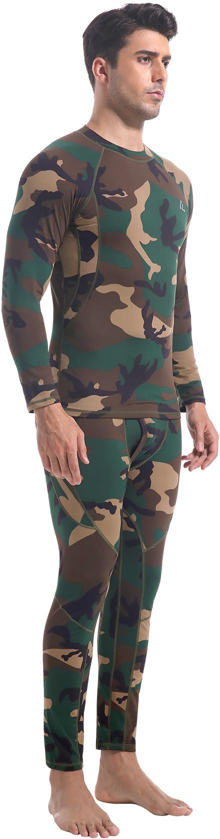 CL convallaria Thermal Underwear Long Johns Set Mens Winter Gift Hunting Gear Sport Base Layer Bottom Top