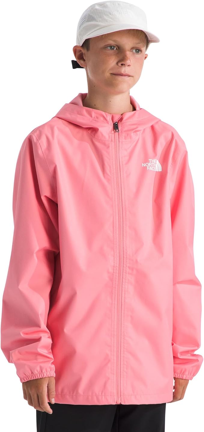 The North Face Unisex Kids Zipline Rain Jacket - Waterproof Rain Coat, Secure Zip Pockets, Weather Ready Hood