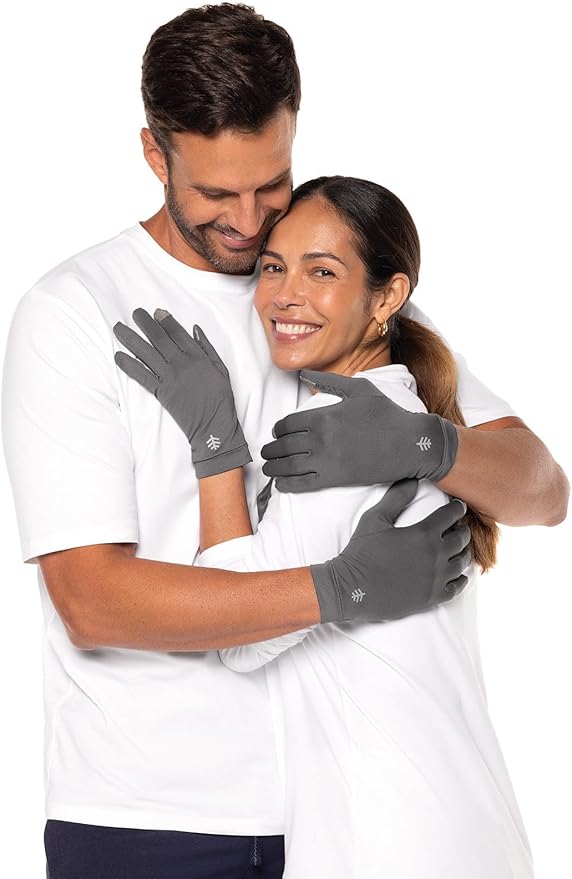 Coolibar Full Finger UV Sun Gloves - UPF 50+ Sun Protection - Gannett