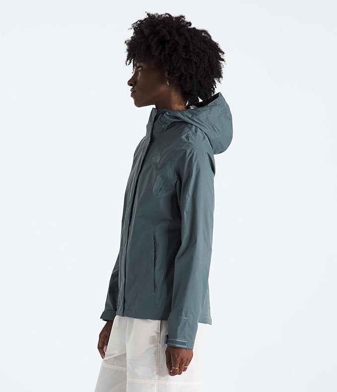 THE NORTH FACE Women's Venture 2 Waterproof Hooded Rain Jacket | Raincoat With Breathable Dryvent 2.5l Fabric, Pit-zips