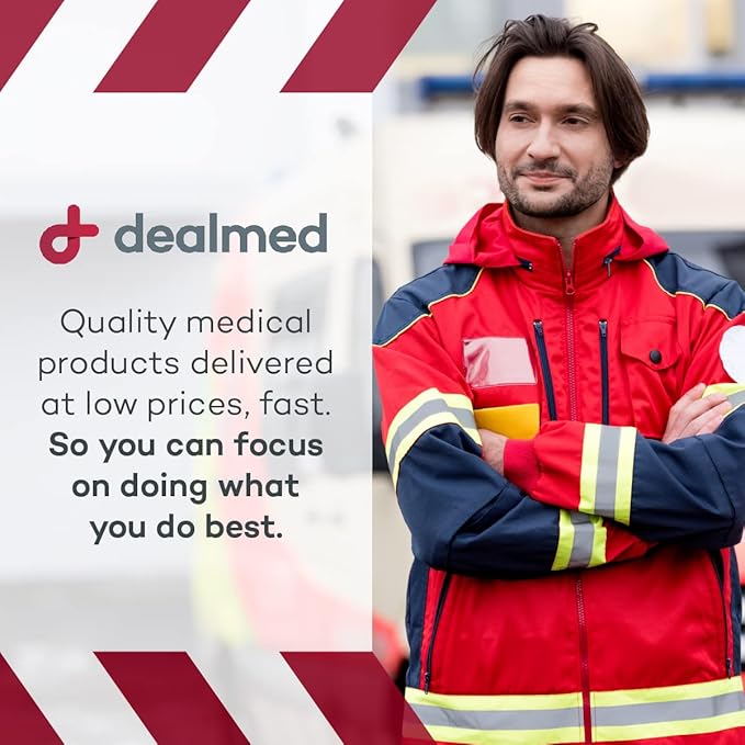 Dealmed Instant Hot Pack – Pack of 3, 5" x 9" Disposable Hot Packs for Injuries, Swelling, Sprains, Muscle Soreness and More, Single Squeeze Activation