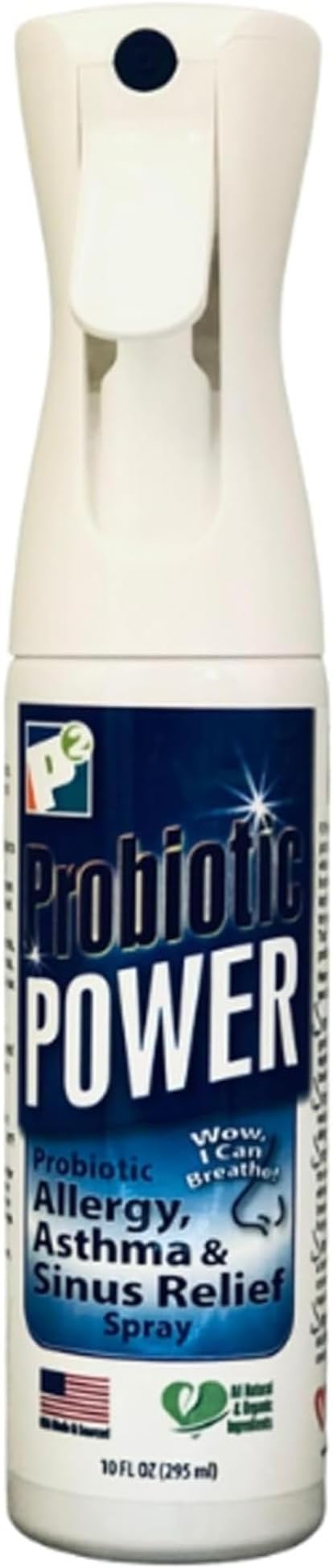 Allergy Asthma Sinus Relief Spray - Nasal Friendly Room Mist, Dust Mite, Pet Dander & Mold Spray, Eco-Friendly, Furniture, Fabrics, Bedding, Vents – 10 oz