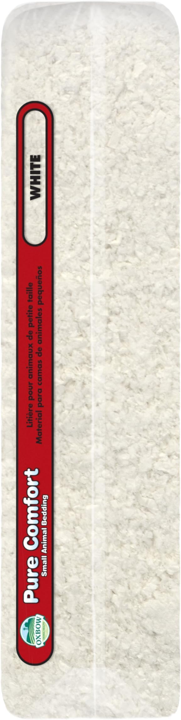 Oxbow Small Animal Bedding, Hamster, Guinea Pig, Rabbit, White, USA, 36 L | Pure Comfort, Hamster Bedding, Guinea Pig Bedding, Low Dust, Virgin Paper, Litter Box, Bunny, Rats, Gerbils, Chinchillas