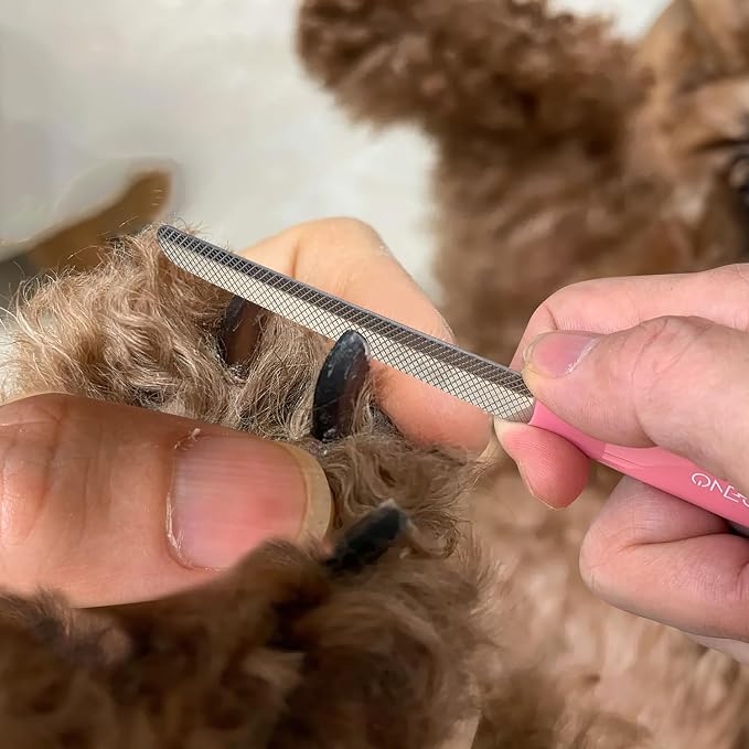 4.7" Small Dog & Cat Nail Clipper Stainless Steel Cat Claw Trimmers for Rabbits, Guinea Pigs, Birds, Puppies, Kittens and Small Animals Pet Nail Clipper for Professional and Home Use (Pink)