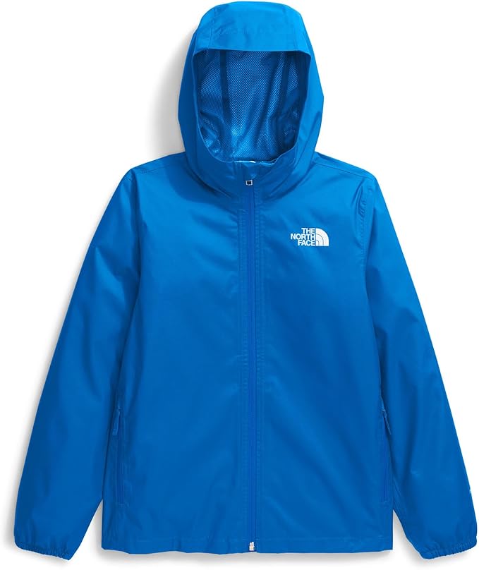 The North Face Unisex Kids Zipline Rain Jacket - Waterproof Rain Coat, Secure Zip Pockets, Weather Ready Hood