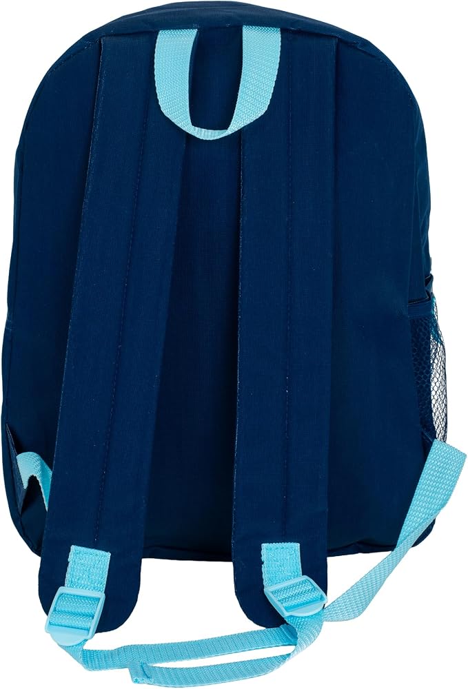 Superman Backpack, 15" Superhero School Bag for Boys, Blue