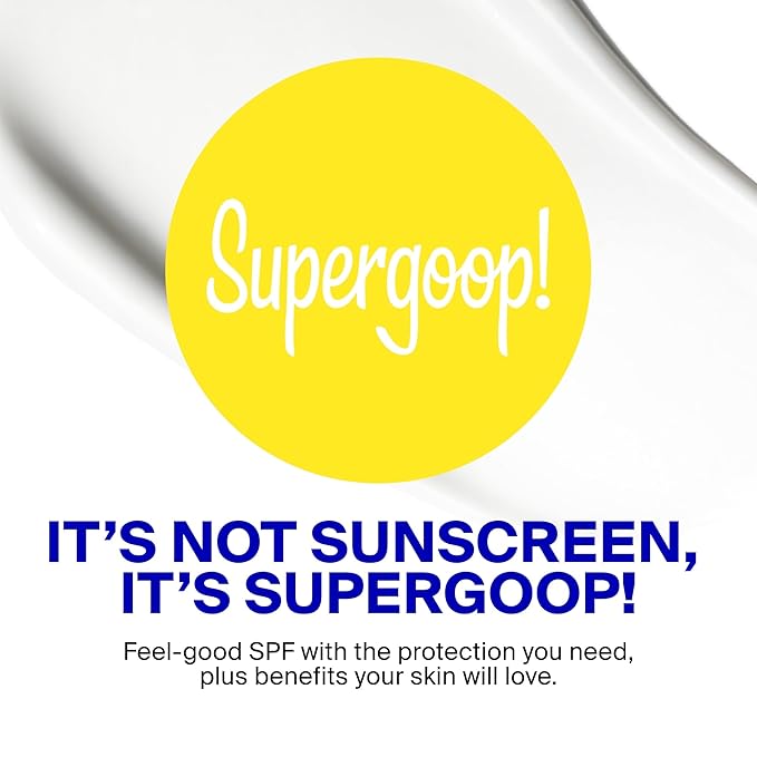 Supergoop! Unseen Sunscreen - SPF 40 - Clear & Invisible Face Sunscreen + Broad Spectrum + Makeup-Gripping Primer - Weightless, Scentless, Oil Free - For All Skin Types & Tones - 0.5 fl oz