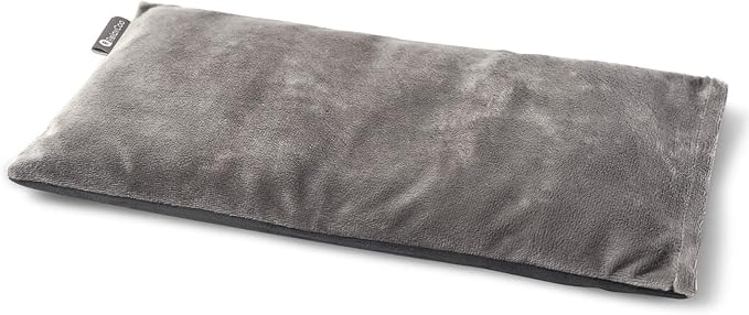 Heating pad Microwavable with Washable Cover 6 * 12" Microwave Moist Heat Pad for Neck Shoulder, Cramps, Back Pain Relief, Warm Compress Rice Bean Bag Hot Pack for Muscles, Joints, Lavender