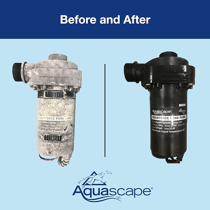 Aquascape Pond and Waterfall Pump Cleaner Maintenance Solution, 8 Ounce | 91143
