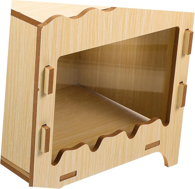 Totority Hamster Hideout Digging Box Plaything for Small Animals for Dwarf Hamsters and Gerbils Indoor Outdoor Use Enhances Pet Interaction and Comfort