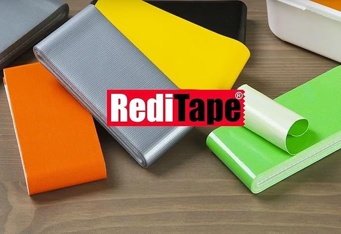 Travel Size Pocket Duct Tape 2-Pack – Compact Flat Small Mini Rolls - for Repairs Camping Emergency Gear EDC DIY Crafts - 1.88 inch x 5 Yards per Pack (Twin Silver)