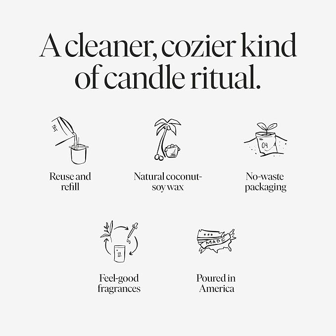 Siblings Candle Making Kit | DIY Coconut-Soy Wax Candle Kit with Wooden Wick | Scent No 08: Honeysuckle, Peony, Amber | Clean, Non-Toxic, Reusable, 60 Hr Burn