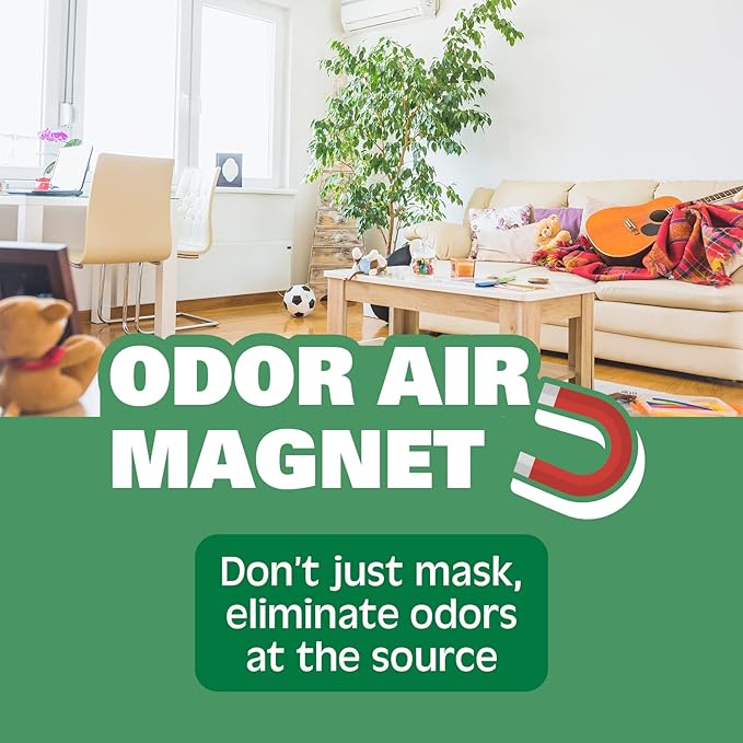 Gonzo Odor Absorbing Gel - Odor Eliminator for Car RV Closet Bathroom Pet Area Attic & More - Captures and Absorbs Smoke Mold and Other Odors - 14 Ounce