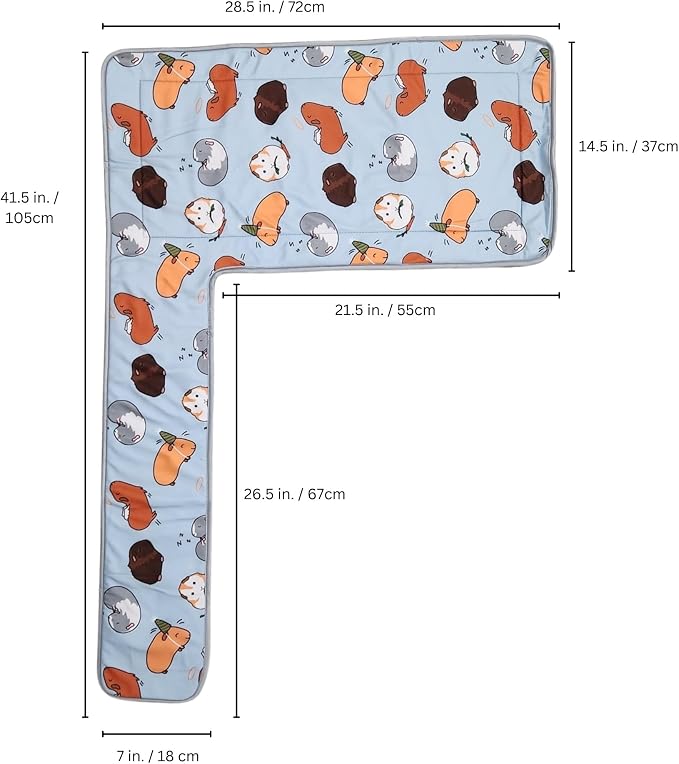 Tater Pets Loft and Ramp Fleece Liner or Kavee C&C Cages (Piggie Party)