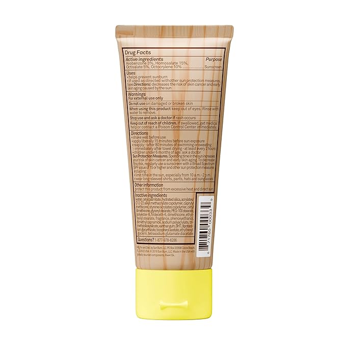 Sun Bum Original SPF 70 Sunscreen Body Lotion - Broad Spectrum Moisturizing Sunscreen with Vitamin E - Hawaii 104 Act Compliant (Made without Octinoxate & Oxybenzone) - Travel Size - 3 oz