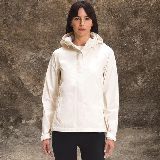 THE NORTH FACE Women's Venture 2 Waterproof Hooded Rain Jacket | Raincoat With Breathable Dryvent 2.5l Fabric, Pit-zips