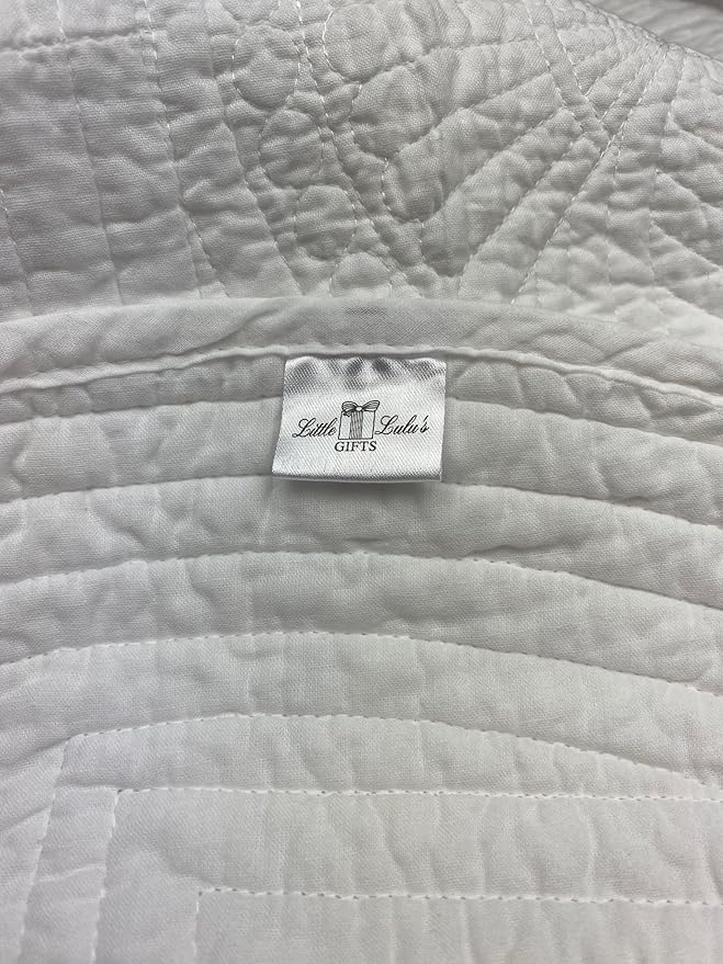 Personalized Baby Quilt, Blankets, Monogrammed Blankets for Kids, Baby Blankets for Girls, Embroidered Baby Gifts, Soft for Toddler Girl or boy, Crib Size