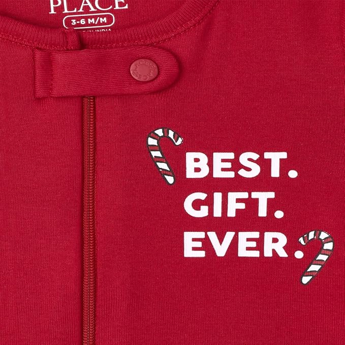 The Children's Place unisex-baby And Kids, Sibling Matching, Holiday Pajama Sets, Cotton
