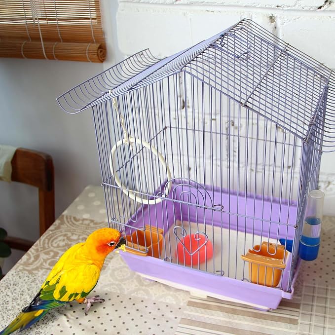 Drydiet Cage Liner for Birds, 100 ft x 11 Inch, Parakeet Cage Liners | Disposable, Precut Absorbent Bird Paper Accessories, for Pet Animal, Parrot, Parakeet, Conure, Superior Absorbent Liner