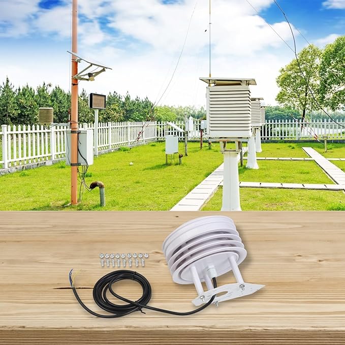 A Reliable Solution ABS Cover Providing Necessary Protection Against Environmental Elements For Weather Stations(Light intensity)