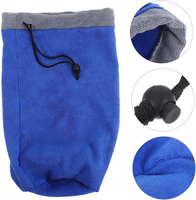 Toyvian Pet Grooming Towel Soft Absorbent Quick Drying for Small Animals Ferret Hamster Rabbit Multi-Purpose Bathrobe