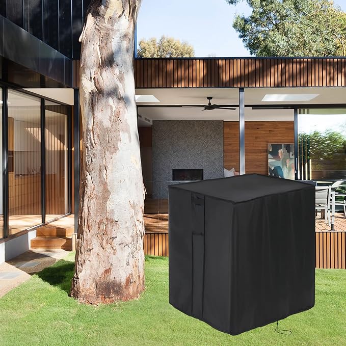 Outdoor Storage Box Cover for Keter City 30 Gallon Resin Deck Box(Only Cover), Waterproof Patio Storage Box Covers -23 x 18 x 22 Inch