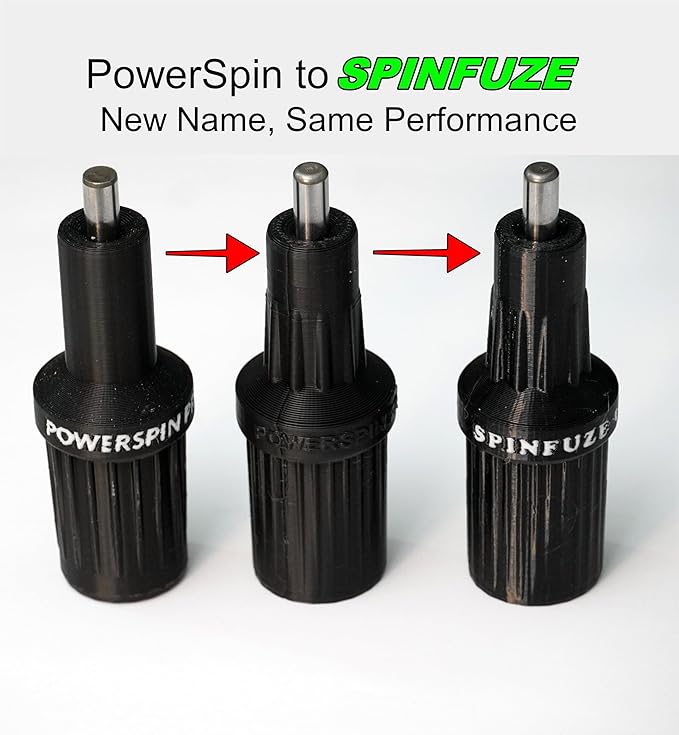 PowerSpin Pro™ 30 Second Paint Roller Cleaner & Spinner - Drill Powered Centrifugal Washer for Fast Cleanup & Reuse - Fits 1/4" to 1/2" Drills - Professional Painting Tool