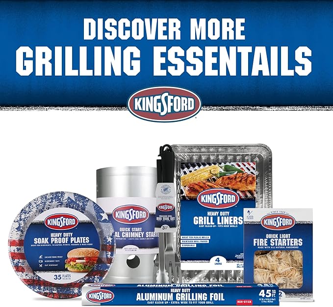Kingsford Heavy Duty Foaming Grill Cleaner Spray, BBQ Degreaser for Charcoal & Gas Grills, Cuts Grease, Burnt-On Food & Grime, Easy Spray-On Foam for Grill Grates & Surfaces, Aerosol Can, 19 Oz