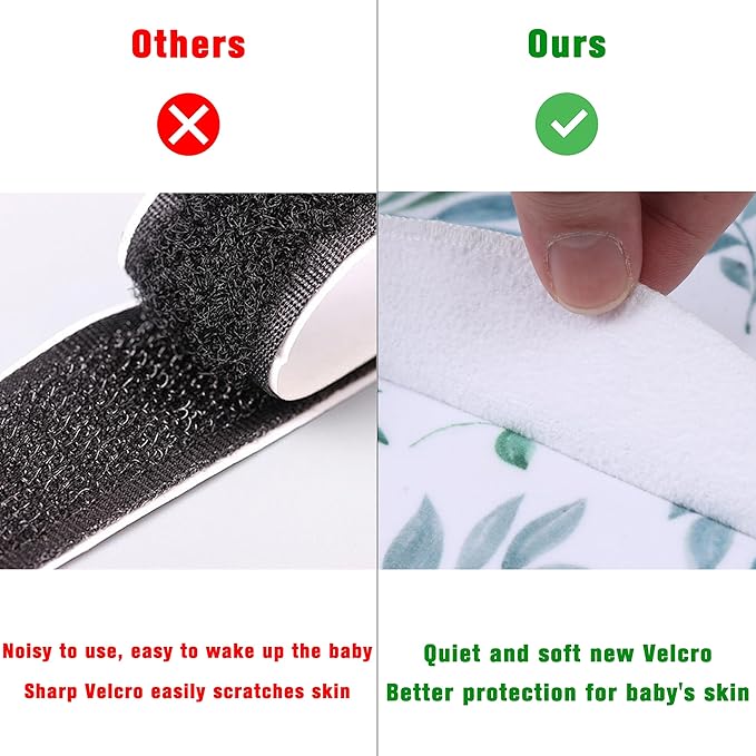 Newborn Sleep Sack Baby Swaddle,Swaddle me 6-12 Month,3-Way Adjustable Wearable Blanket,100% Rayon Cotton Swaddling Sleeping Bag,TOG 0.5 (Leaf, 6-12 Months)
