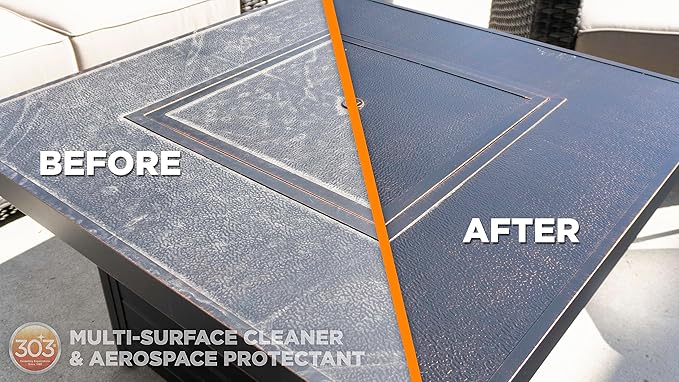 303 Products Aerospace Protectant Spray, UV Protection, Repels Dust, Dirt, & Staining, Matte Finish, Restores Like-New Appearance, Outdoor Cleaning Supplies 16 Fl. Oz. (6 Pack)